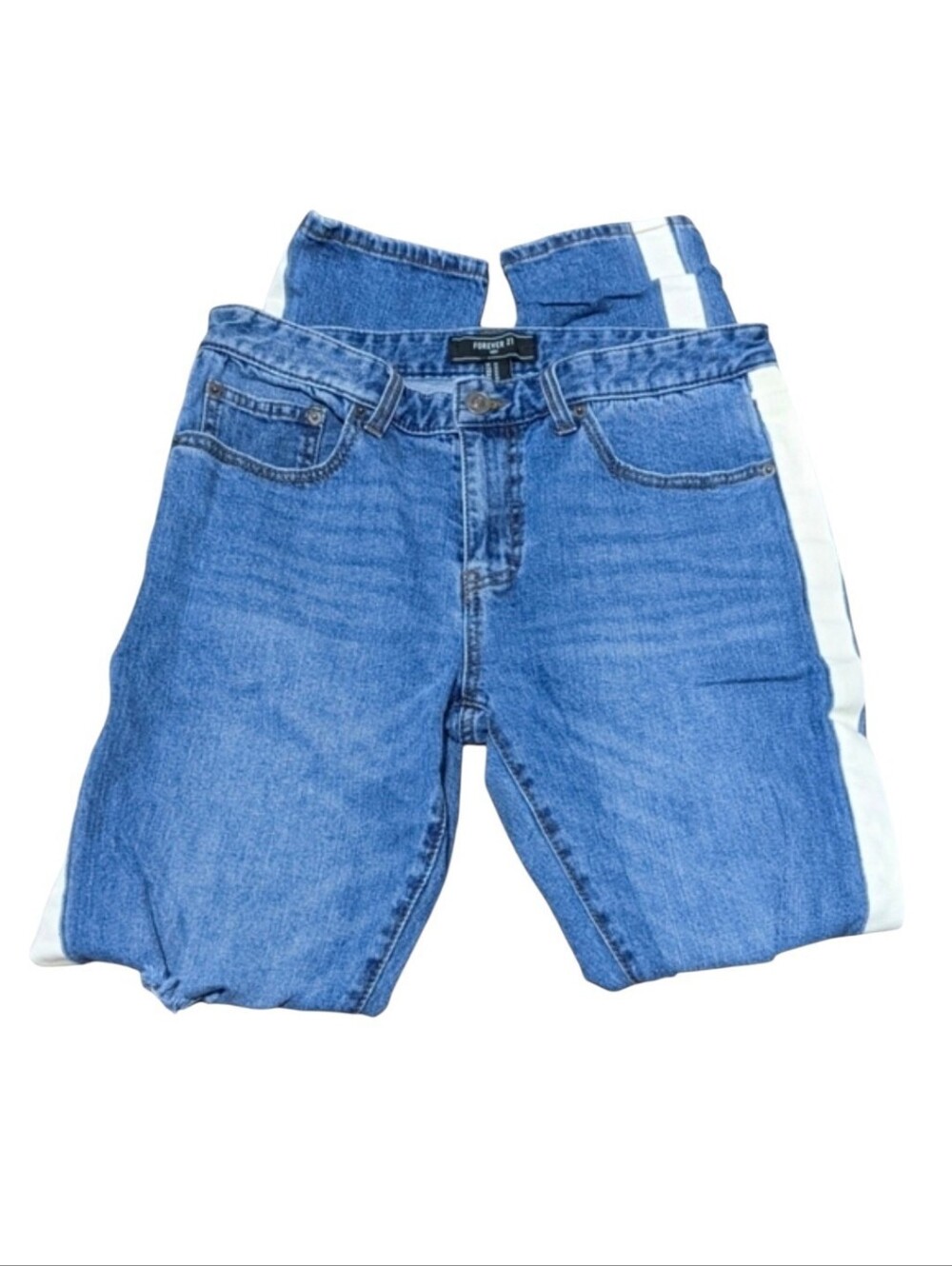 Men's Forever 21 Distressed Denim Jeans